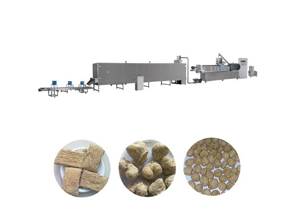 Textured protein production line