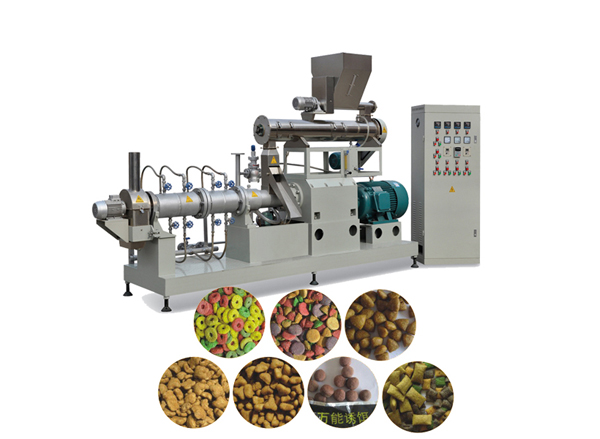 Cat feed production line
