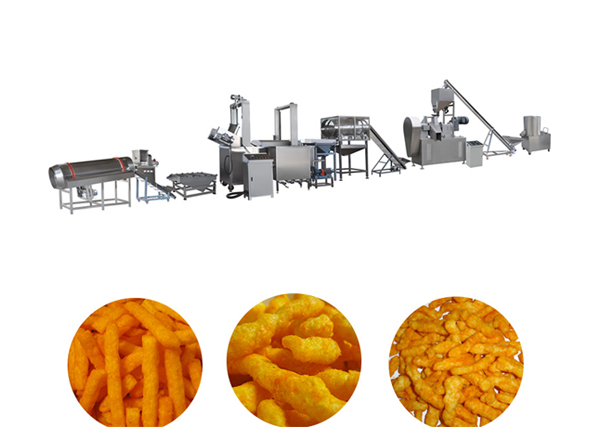 Puffed corn stick processing equipment