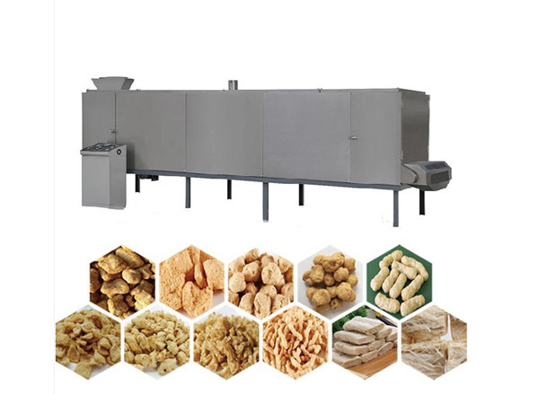 Soy protein isolate extrusion machinery
