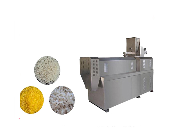 Extruded artificial rice processing equipment