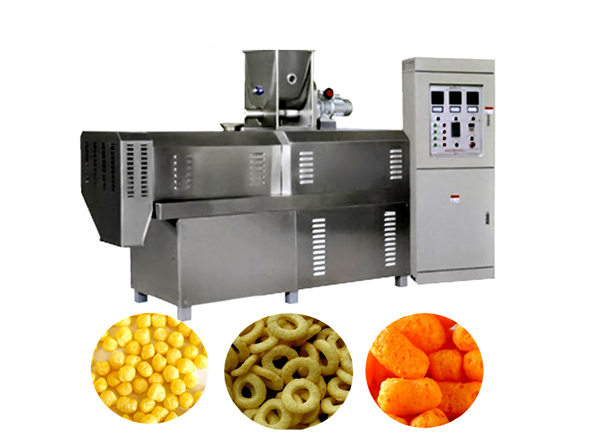Puffed food production line