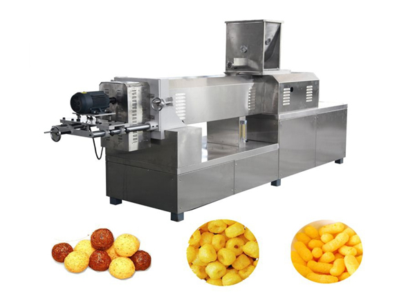 Puffed food production line