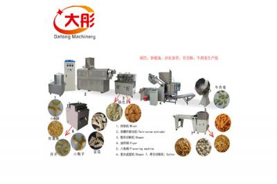 Shell crispy food production line