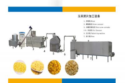Instant corn flake equipment