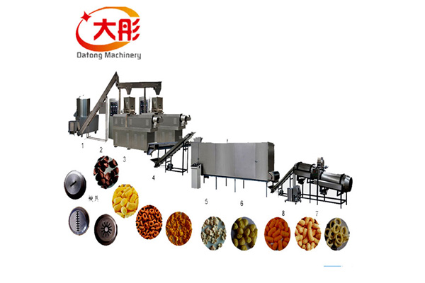 Puffed food machinery and equipment