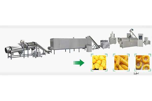 Small puffing machinery equipment