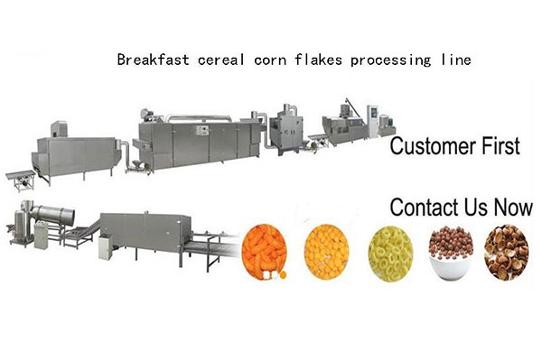 Corn flake production equipment