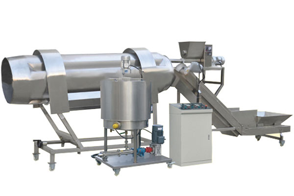 Rice crust spraying machine