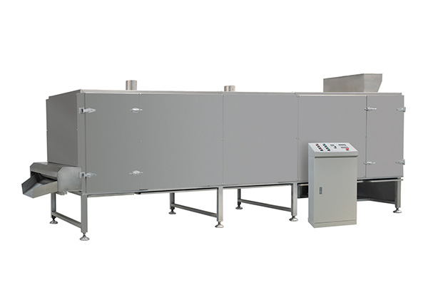 Multi-layer oven for puffing machinery