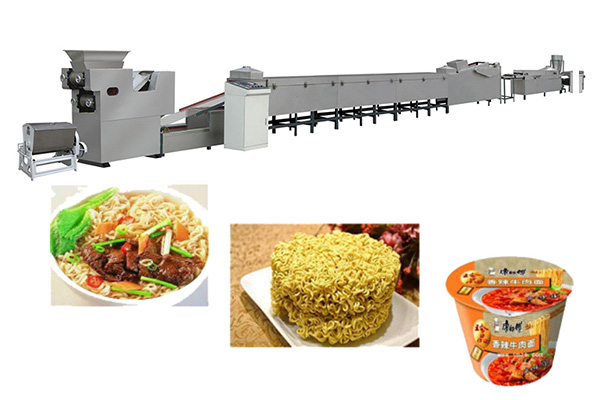 Small instant noodle production line Small instant noodle production line