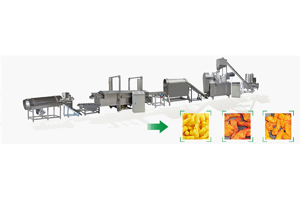 Puffed corn stick processing equipment Puffed corn stick processing equipment