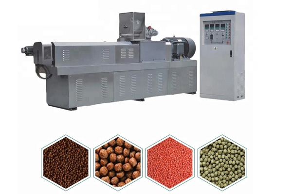 Floating fish feed processing equipment Floating fish feed processing equipment