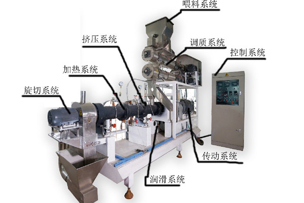 Wet extrusion feed machinery equipment Wet extrusion feed machinery equipment