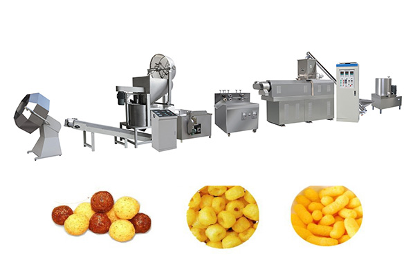 Puffed food production line Puffed food production line